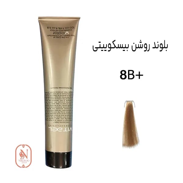 رنگ مو VITAEL 8+B