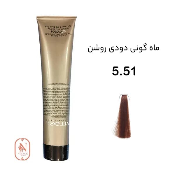 رنگ مو VITAEL 5/51