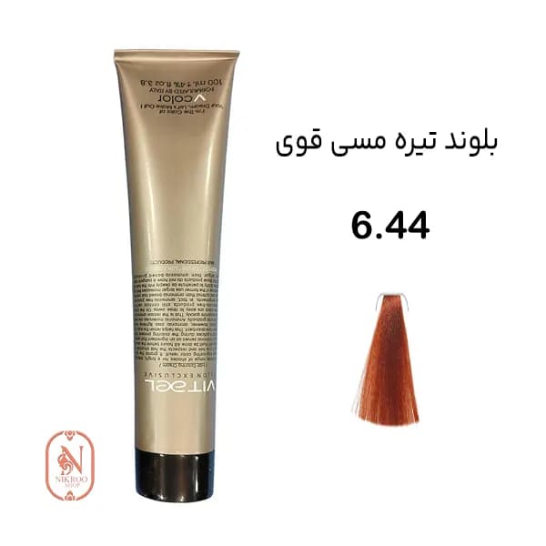 رنگ مو VITAEL 6/44