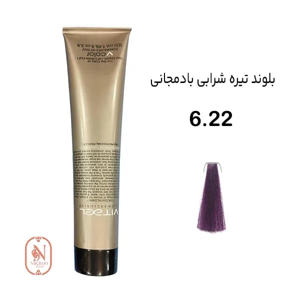 رنگ مو VITAEL 6/22