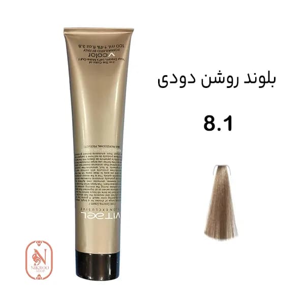 رنگ مو VITAEL 8/1