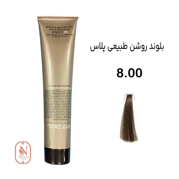 رنگ مو VITAEL 8/00