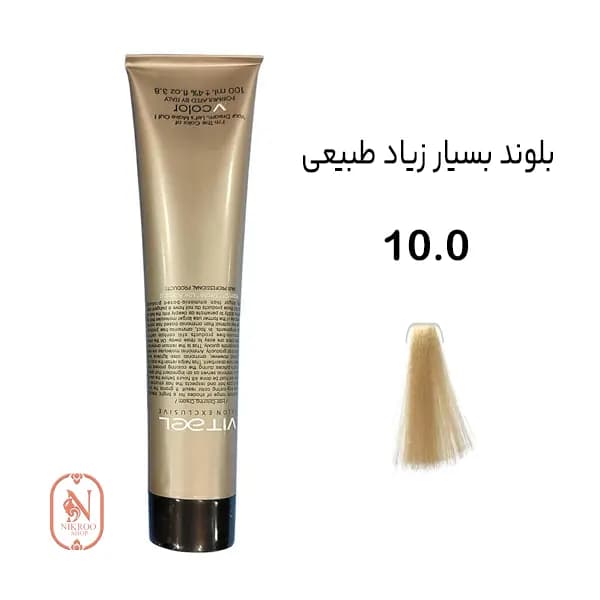 رنگ مو VITAEL 10/0