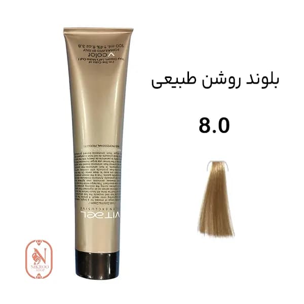 رنگ مو VITAEL 8/0