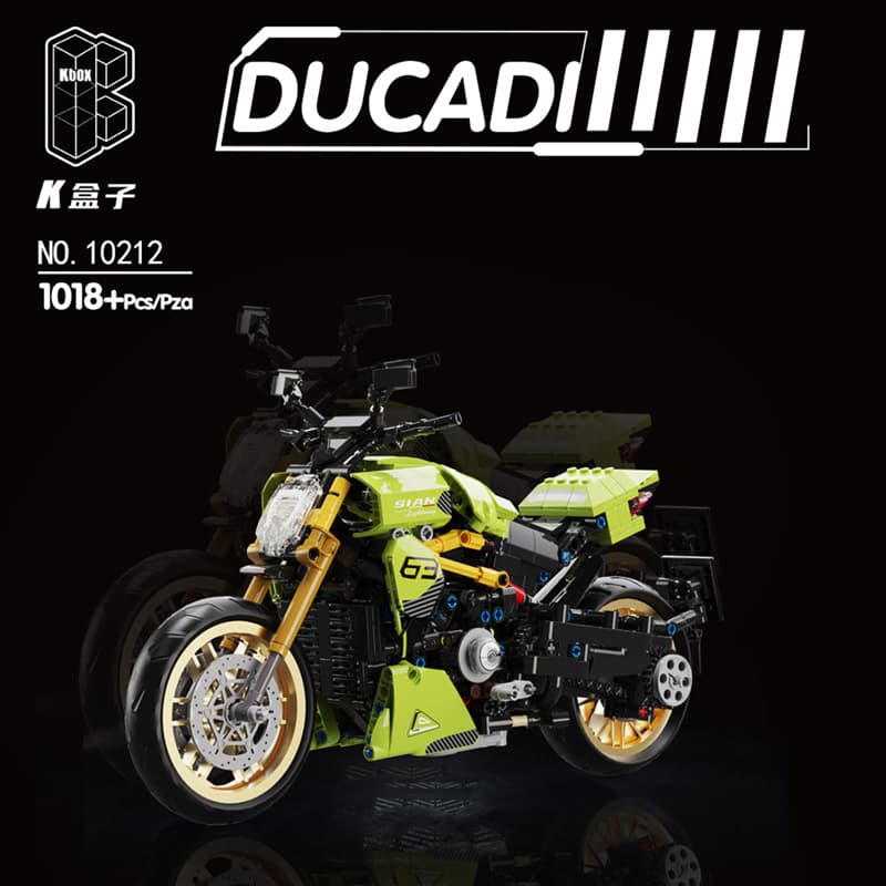 لگو موتور سیکلت مدل Ducadi کد 10212 — تصویر ۲