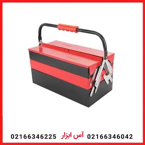 جعبه ابزار فلزی 3 طبقه 40 سانت آروا مدل 4706