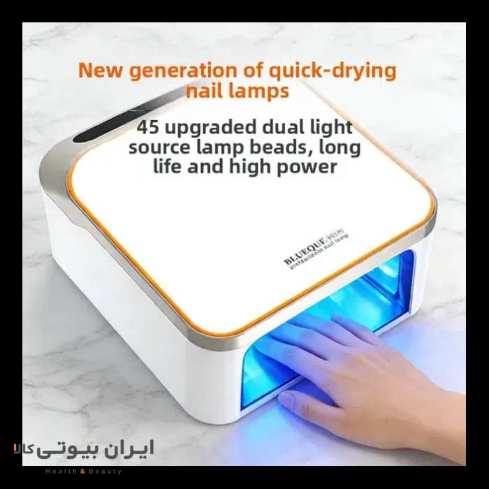 لامپ UV/LED ناخن BLUEQUE مدل BQ-L19 — تصویر ۴