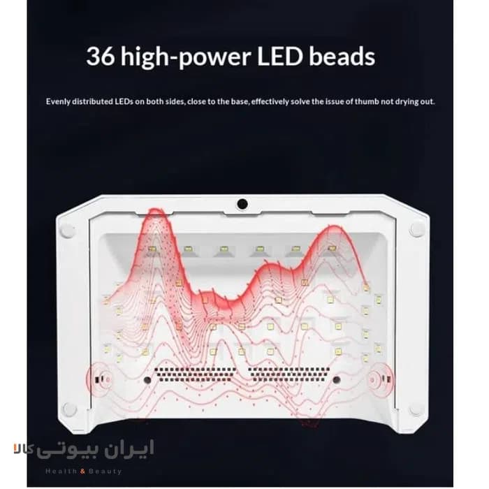 لاک خشک‌کن UV/LED برند BLUEQUE مدل BQ-H18 PLUS — تصویر ۶