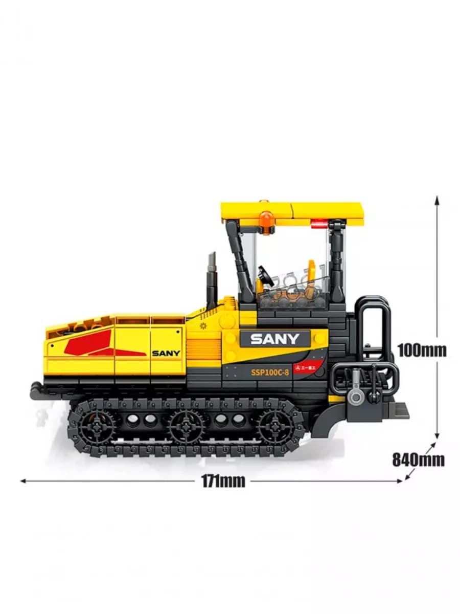 لگو ماشین راهسازی مدل Construction برند Sembo کد 712020 — تصویر ۳