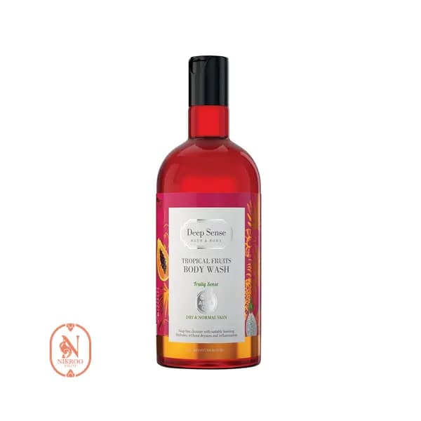 شامپو بدن تروپیکال پوست خشک و معمولی DEEP SENSE 400ML