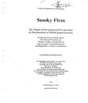 دانلود کتاب Smoky Fires: The Merits of Development Co-operation for the Inculturation of Health Improvements [PhD thesis] – آتش سوزی…