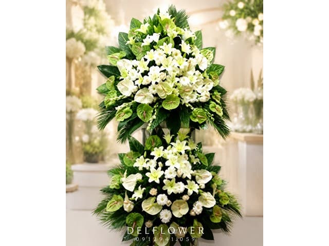 تاج گل ترحیم 093810