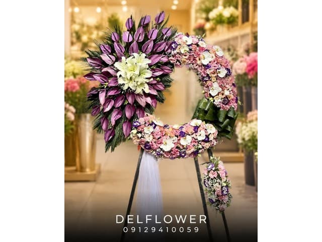 تاج گل ترحیم 1F778F