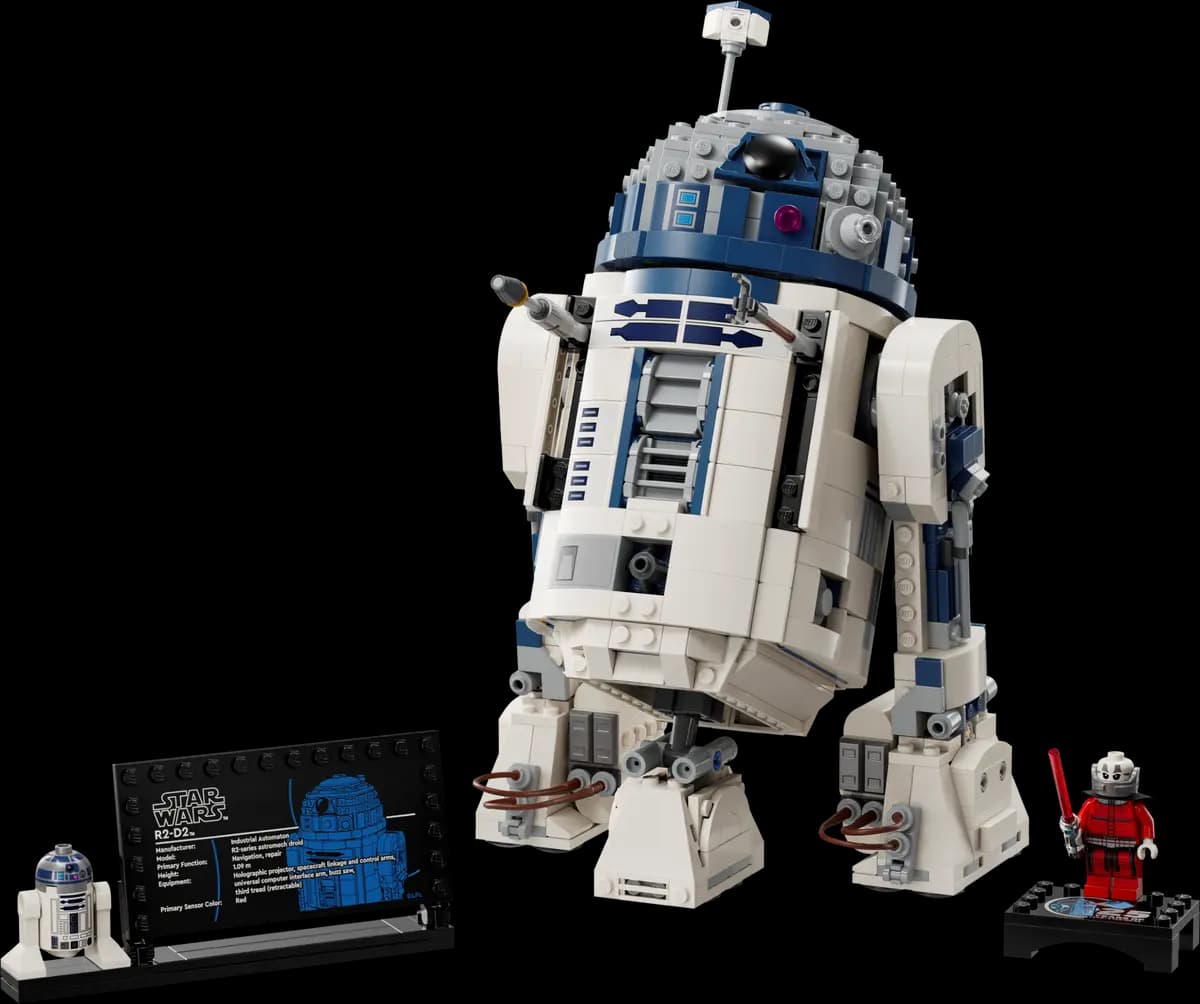 لگو ربات R2_D2 استاروارز مدل Star Wars کد 50079 — تصویر ۲
