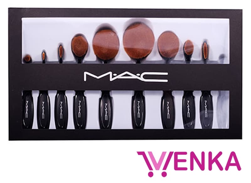ست براش 10 تکه MAC