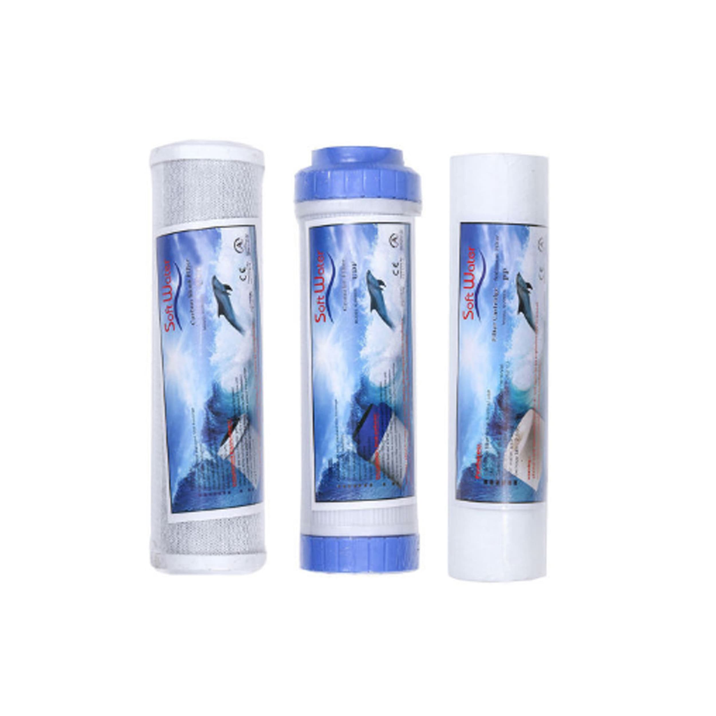 دستگاه تصفیه آب 7 مرحله سافت واتر مدل RO-07 به همراه فیلتر تصفیه آب کد 3s-pack مجموعه 3 عددی — تصویر ۴