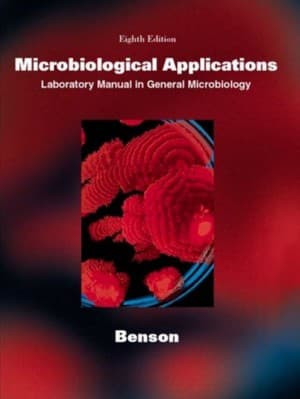 دانلود کتاب Microbiological application Laboratory manual in general microbiology