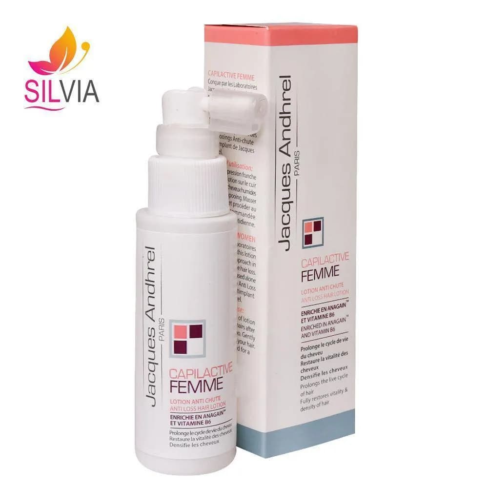 لوسیون تقویت کننده مو بانوان Capilactive Femme ژاک آندرل 60 میل — تصویر ۲