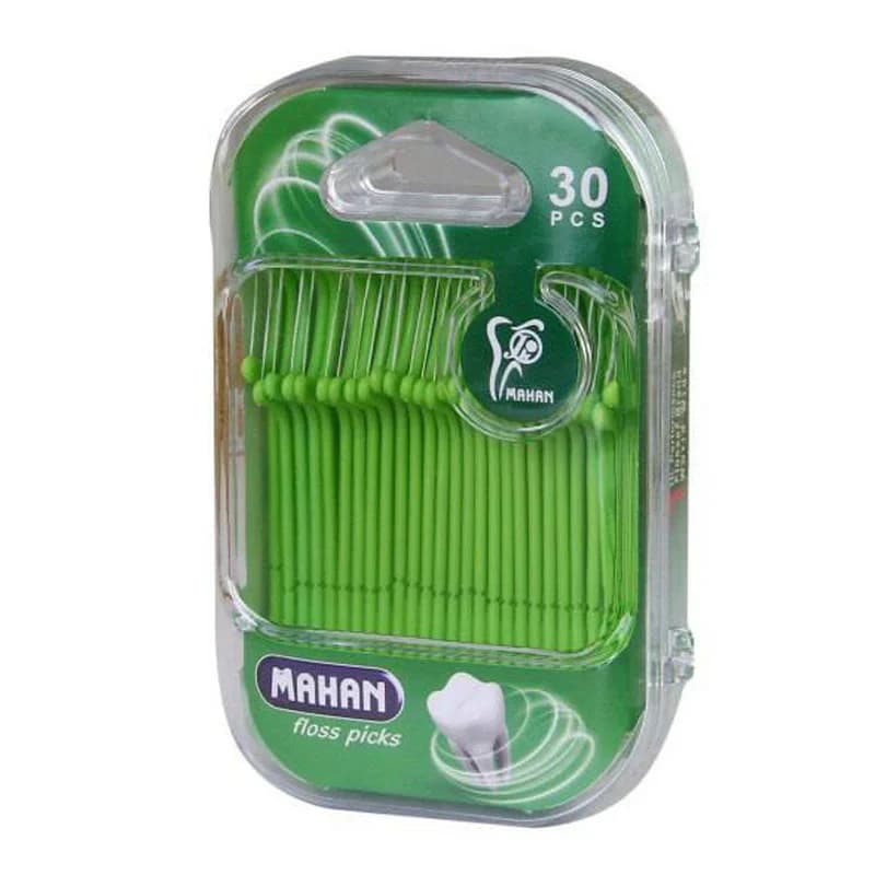نخ دندان کمانی ماهان ٣٠ عددى floss picks — تصویر ۳