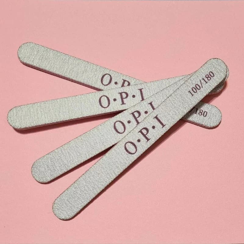 سوهان دستی ناخن 100/180 تخت لبه گرد کد 05 او پی آی | opi — تصویر ۳