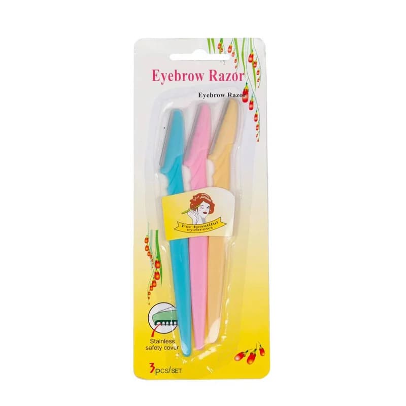 تیغ اصلاح صورت و ابرو بسته سه عددی Eyebrow