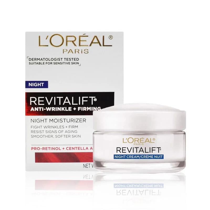 LOREAL کرم شب ضد چروک رویتالیفت 50 میل لورال