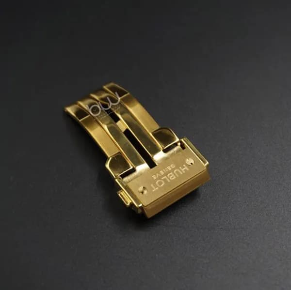 قفل ساعت مچی هابلوت طلایی (Hublot)