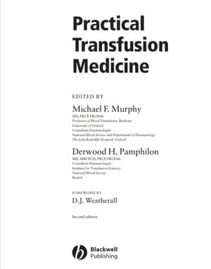 دانلود کتاب Practical Transfusion Medicine