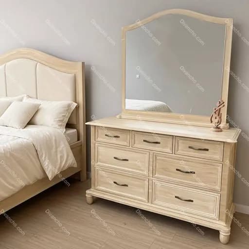 سرویس خواب دو نفره کلاسیک کد DC147 — تصویر ۲