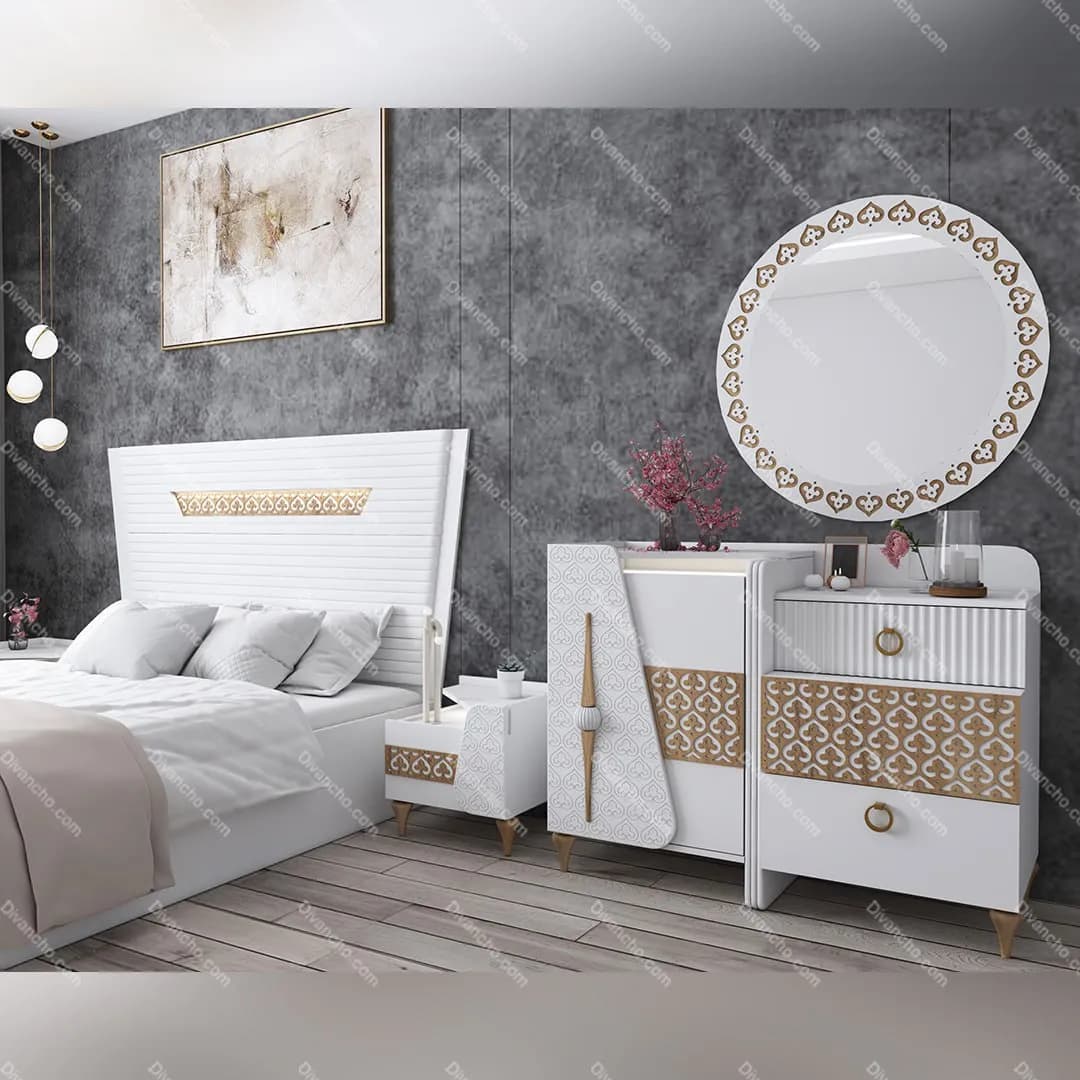 سرویس خواب دو نفره مدل ستایش — تصویر ۶