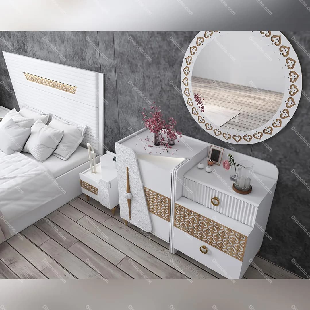 سرویس خواب دو نفره مدل ستایش — تصویر ۲