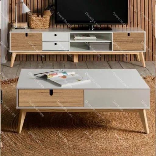 ست جلومبلی و میز تلوزیون مدرن کد DC098(قابل سفارش به صورت تک)