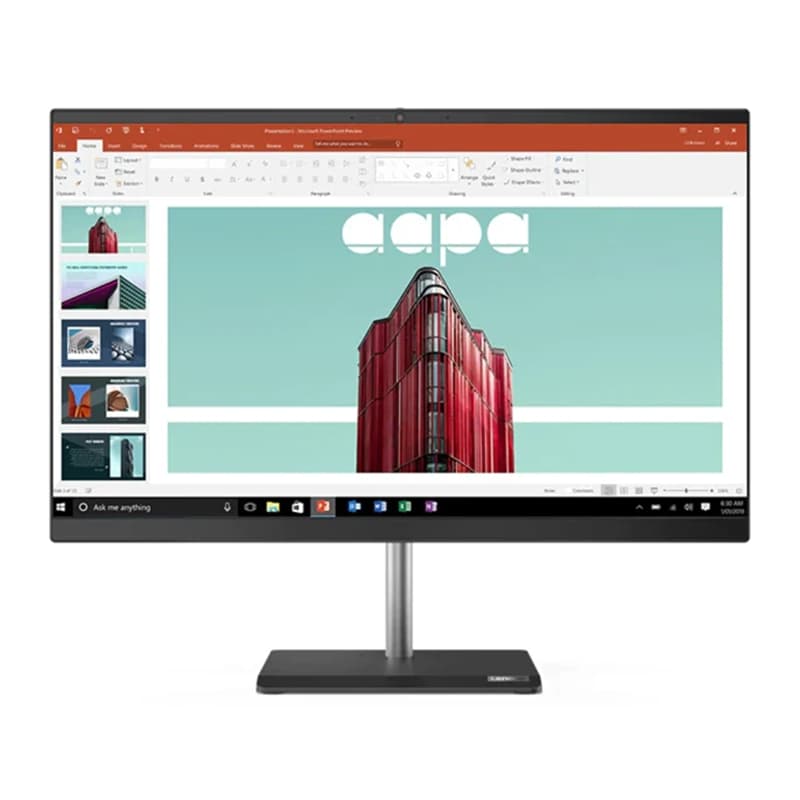 کامپیوتر همه کاره 23.8 اینچ لنوو مدل ALL IN ONE Lenovo cv50 i3-10100 8GB 512GB SSD INTEL