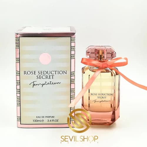 ادکلن رز سداکشن سکرت تمپتیشن فراگرنس ورد Fragrance World Rose Seduction Secret Temptaion