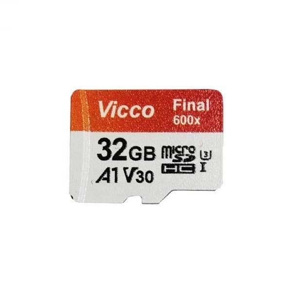 کارت حافظه microSDXC ویکو من مدل Final 600X استاندارد UHS-I U3 ظرفیت 32گیگابایت همراه با کارت خوان