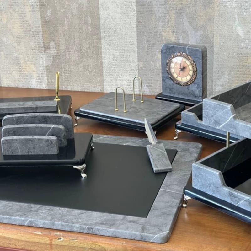 ست ۹ تکه لوازم اداری رومیزی مدل پایه دار مدیریتی کد 510P — تصویر ۲