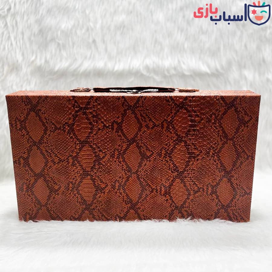 تخته نرد چرمی بغل مهره کد 100 — تصویر ۲