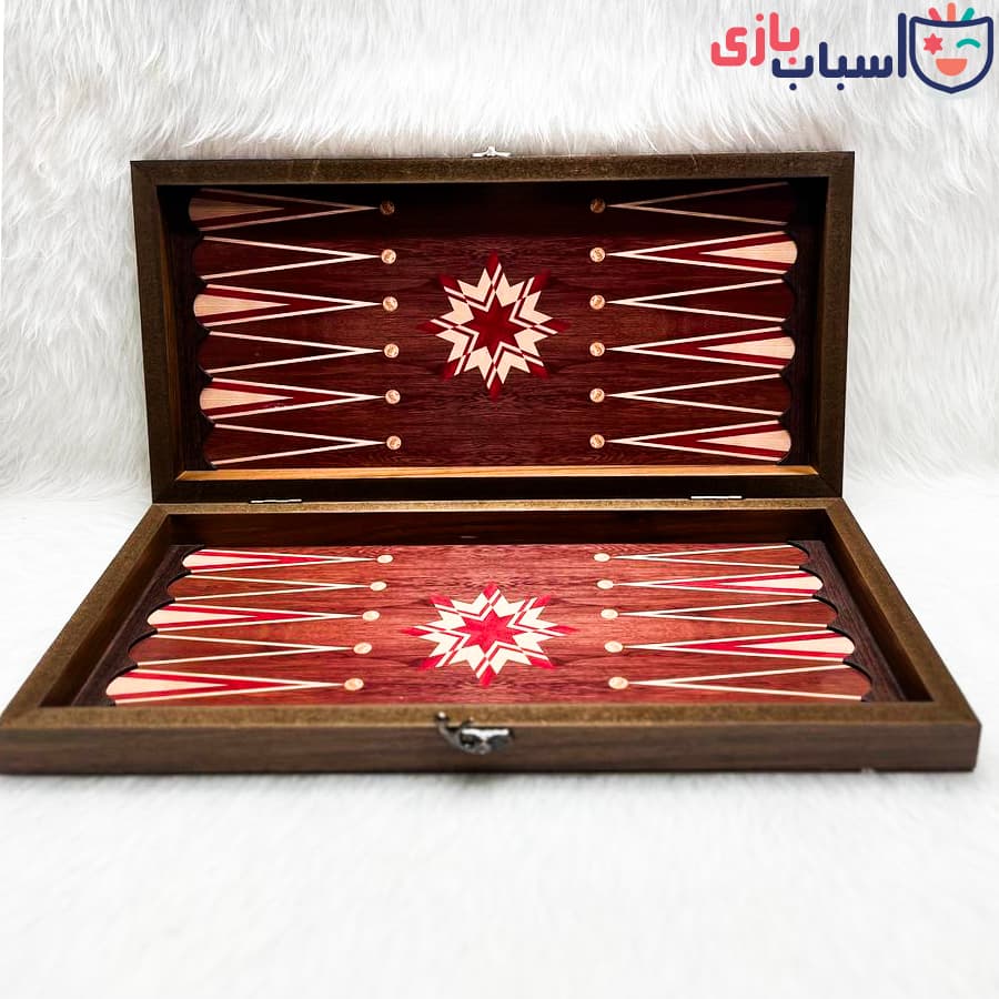 تخته نرد MDF قفل دار کد 111