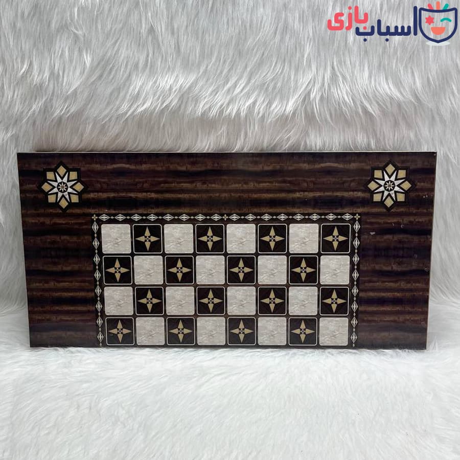 تخته نرد MDF ساده کد 118 — تصویر ۲