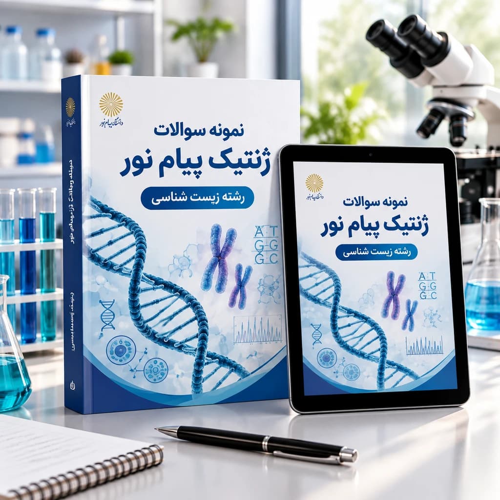 دانلود فایل متنی نمونه سوالات ژنتیک رشته زیست شناسی ( نسخه پی دی اف PDF)