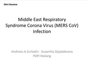 دانلود کتاب MERS Cov Infection
