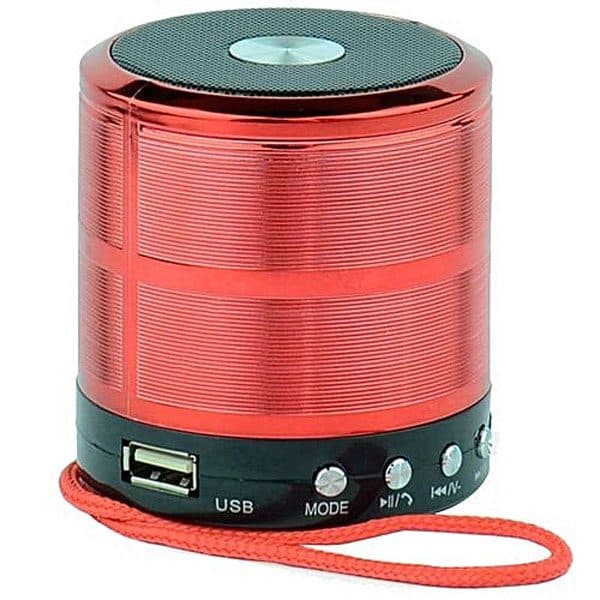 اسپیکر بلوتوثی قابل حمل مدل mini ws-887 — تصویر ۲