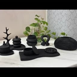 ست نظم دهنده ی لوازم آرایش 10 تیکه ست سنگ مصنوعی آرایشی — تصویر ۲