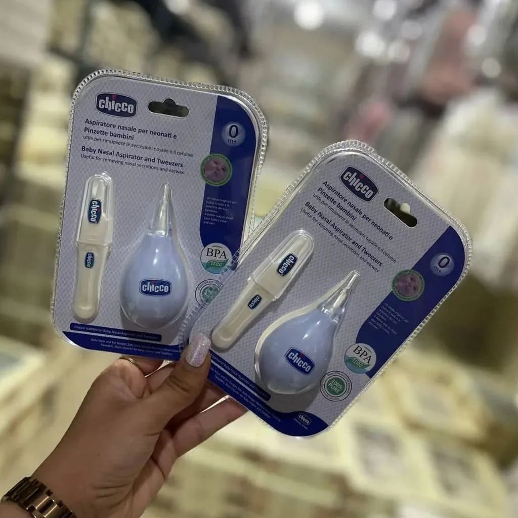 پوار یا مکنده بینی همراه با پنس چیکو Chicco — تصویر ۳