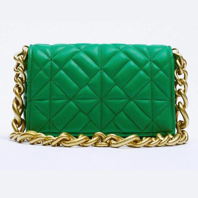 کیف دوشی زنانه زارا مدل ChainQ — تصویر ۹