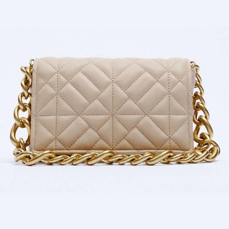 کیف دوشی زنانه زارا مدل ChainQ — تصویر ۸