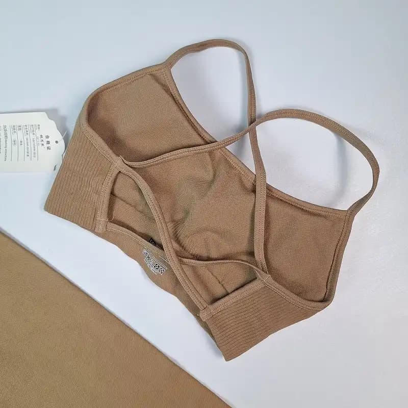 ست اورجینال نیمتنه و لگ سیملس پشت چین دار Y205 — تصویر ۶