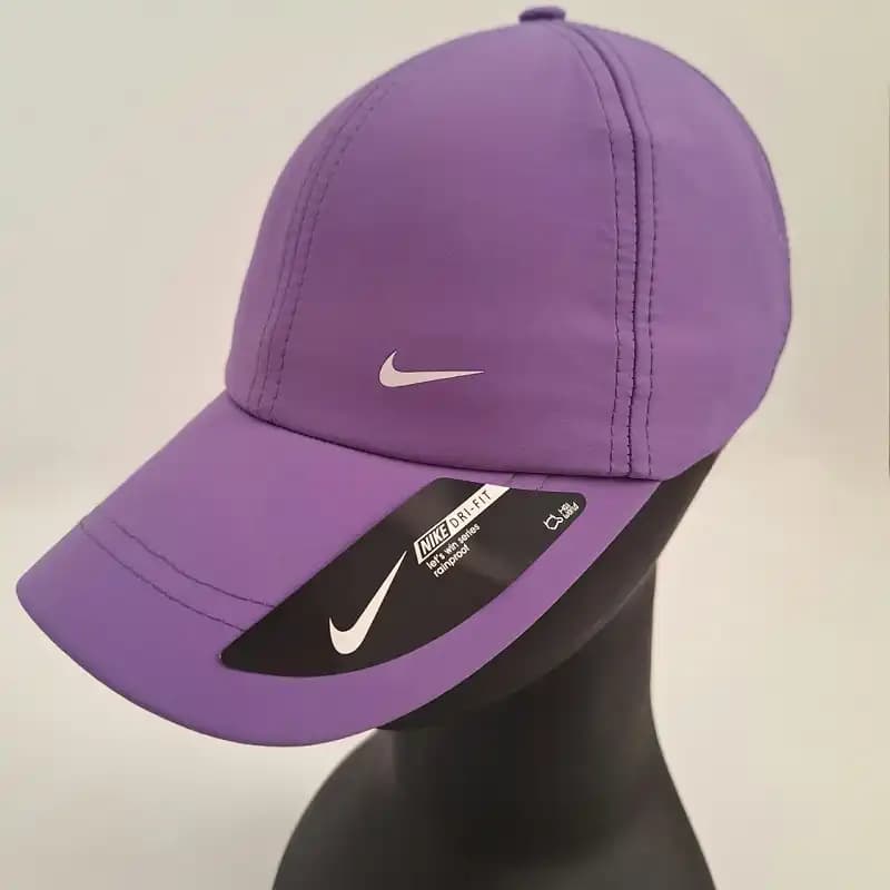 کلاه ورزشی شمعی نایک بنفش DRI-FIT — تصویر ۲