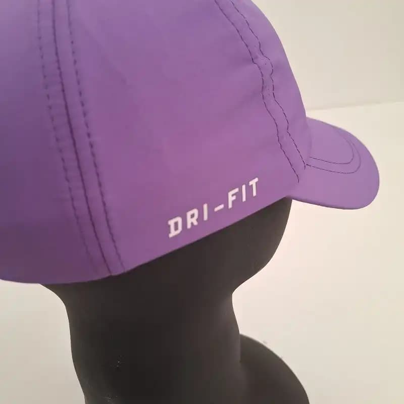 کلاه ورزشی شمعی نایک بنفش DRI-FIT — تصویر ۵