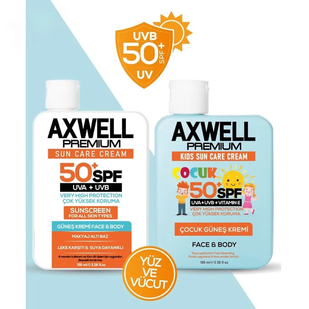کرم ضد آفتاب کودک 100 میل اکسول Axwell — تصویر ۲